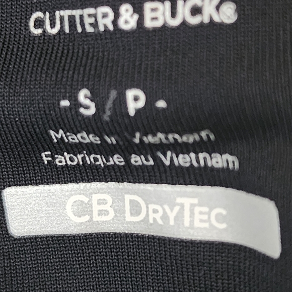 Cuter And Buck Drytec Women’s Black and White Quarter Zip Pop Over Size Small - Picture 8 of 10